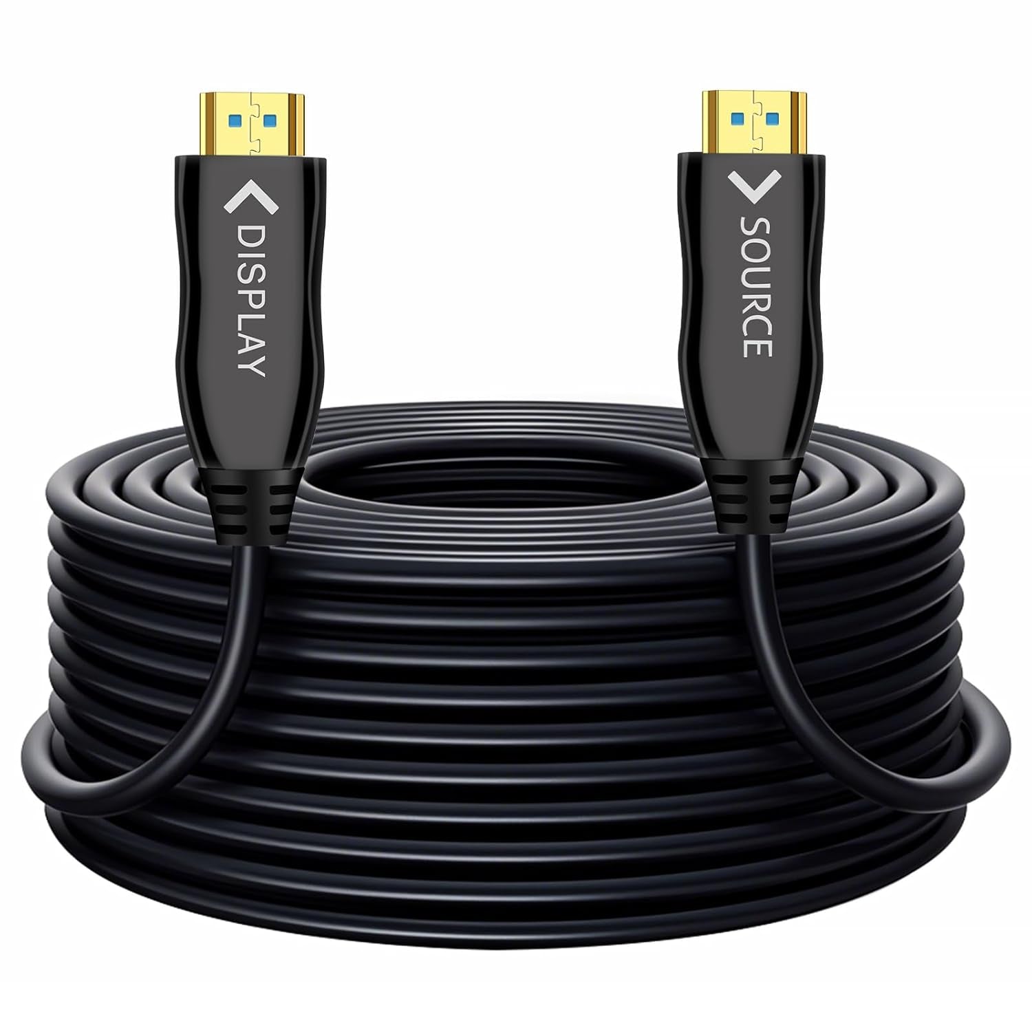 Fiber Optic HDMI Cable 66FT, Long 4K HDMI 2.0 Cabel, 18Gbps Ultra High Speed HDMI Cord, 4K@60Hz 4:4:4, HDR10, Dolby Vision, HDCP 2.2 for PS5, Laptop, TV, Projector, HDTV, DVD Player, Camera
